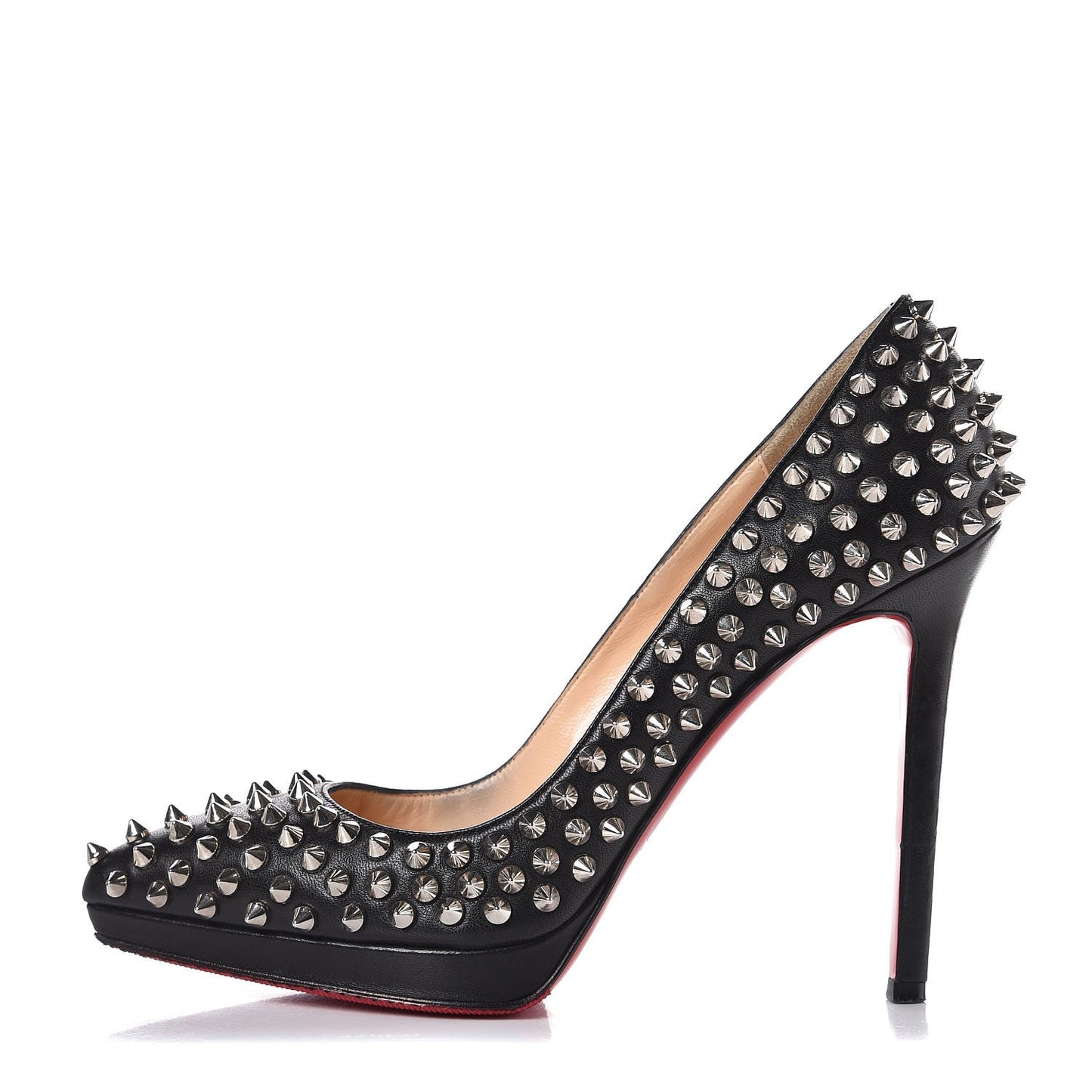 Nappa Pigalle Plato Spikes 120 Pumps 38 Black