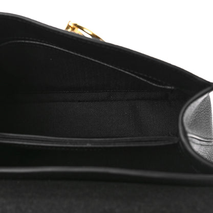 Mulberry Small Classic Grain Calfskin Mini Seaton Black 5 of 8