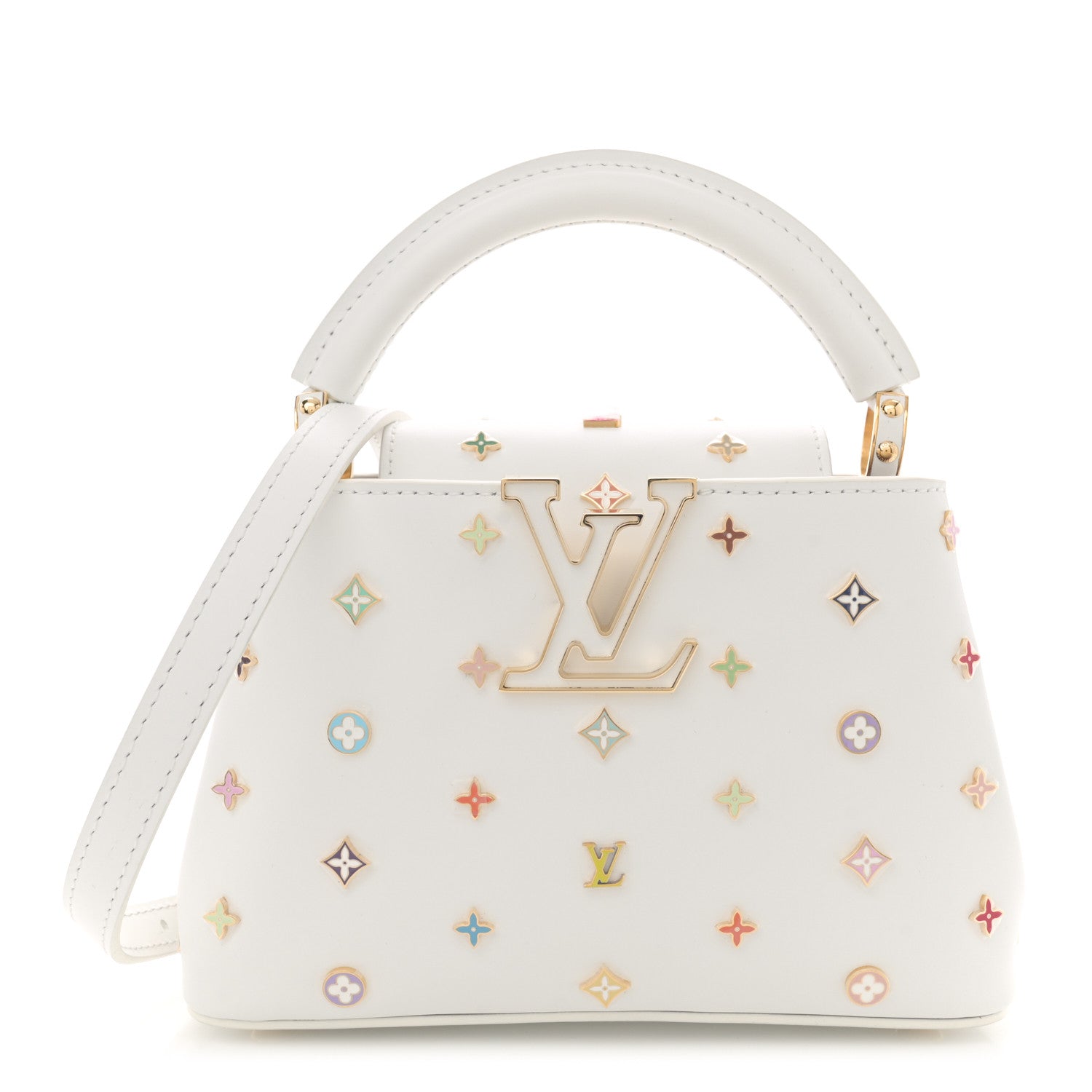 Louis Vuitton LV X TM Cowhide Mini Capucines Multicolor 1 of 12