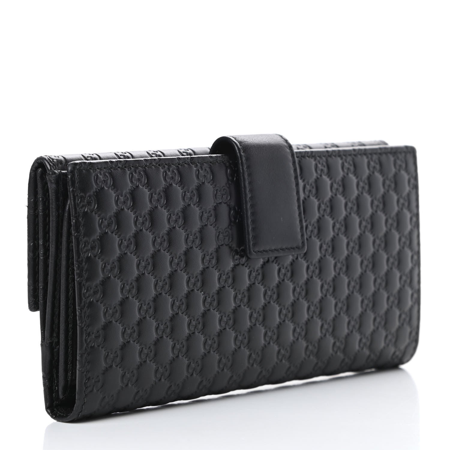Gucci Microguccissima Continental Flap Wallet Black 3 of 11