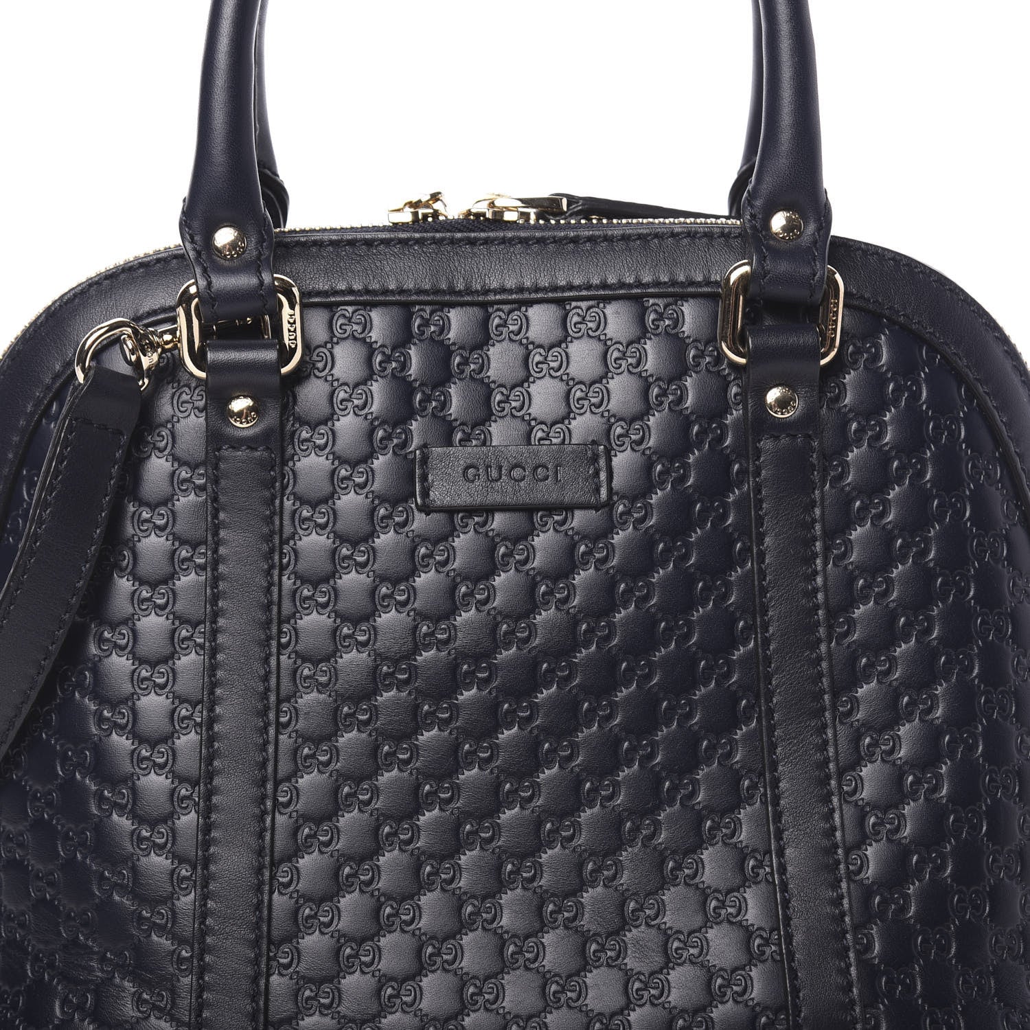 Gucci Soft Microguccissima Mini Dome Bag Blue 10 of 10
