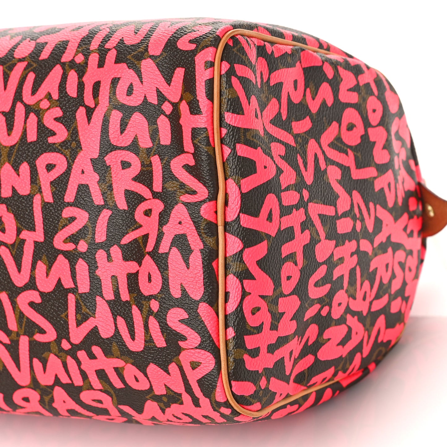 Monogram Graffiti Speedy 30 Fuchsia