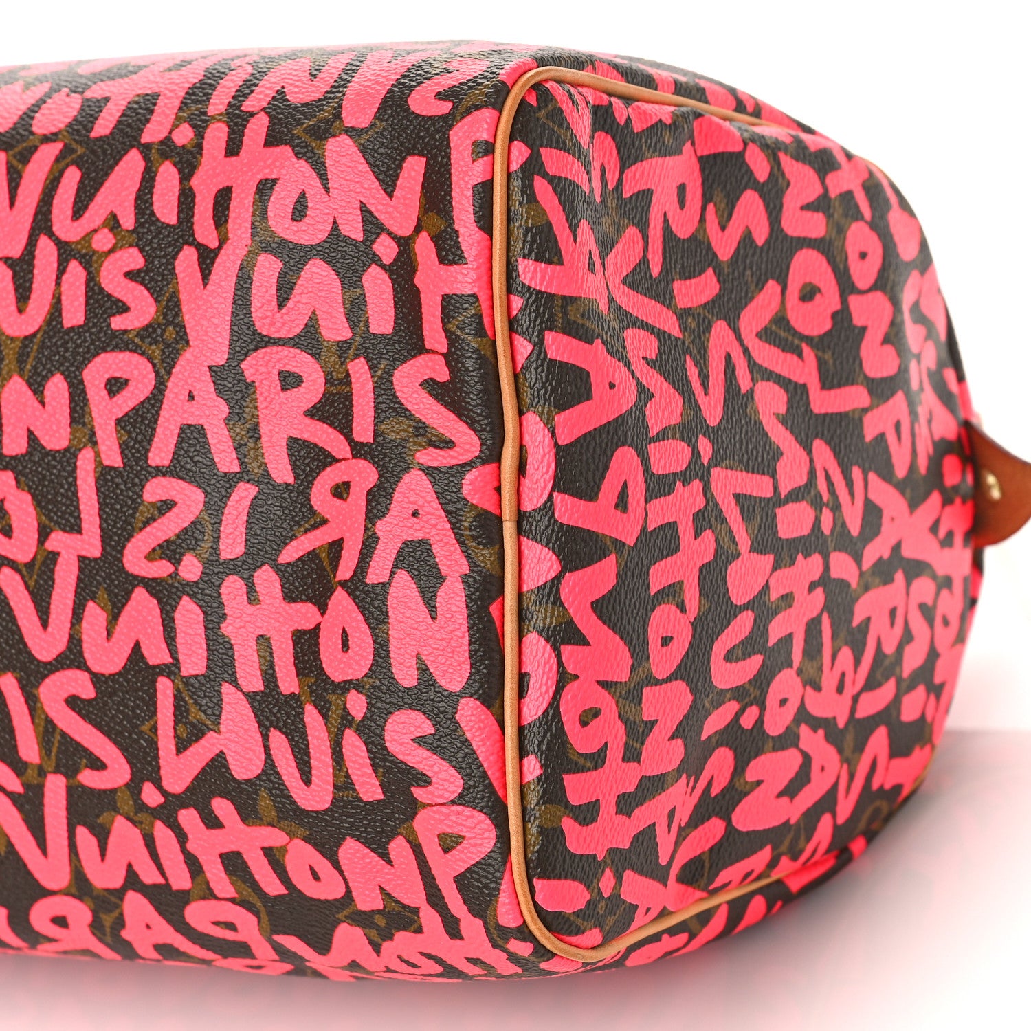 Louis Vuitton Monogram Graffiti Speedy 30 Fuchsia 9 of 11