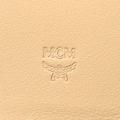 MCM Metallic Visetos Patricia Crossbody Mini Gold 6 of 10