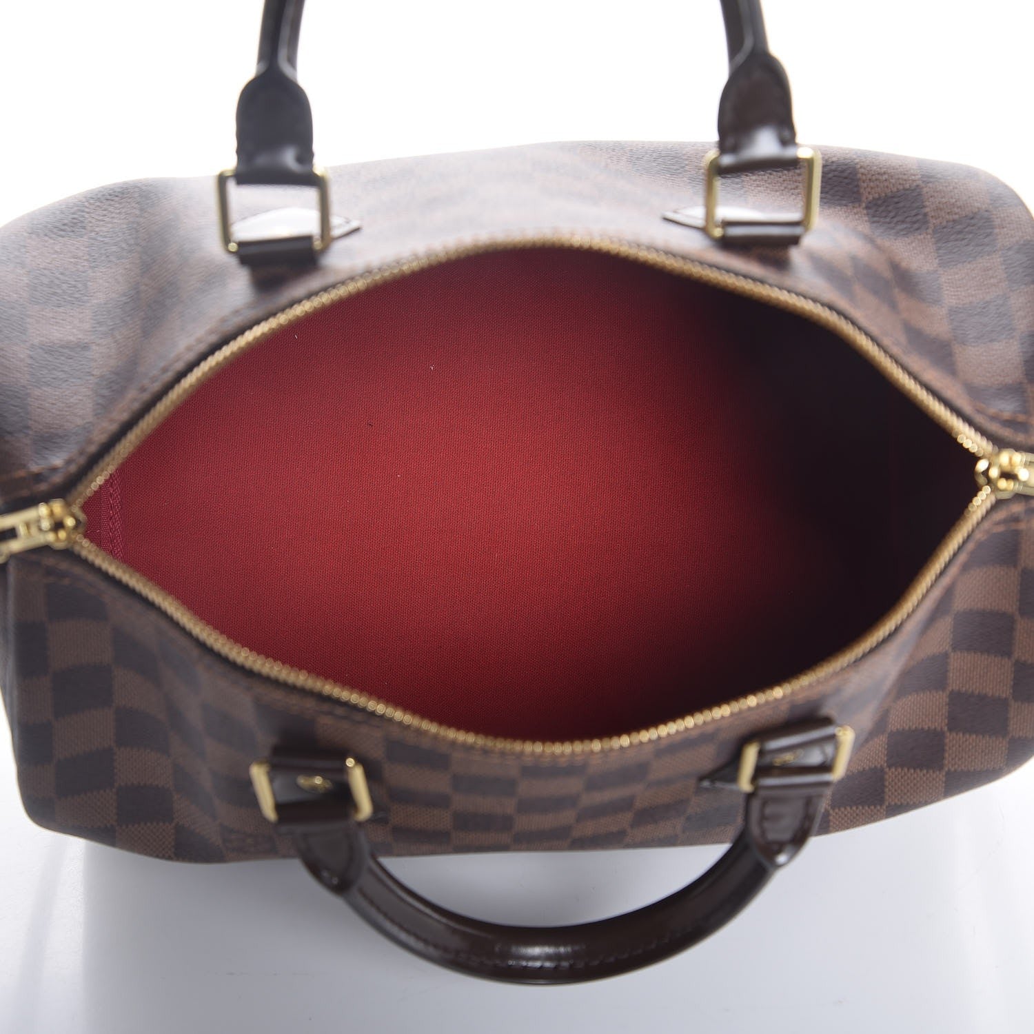 Louis Vuitton Damier Ebene Speedy Bandouliere 30 6 of 8