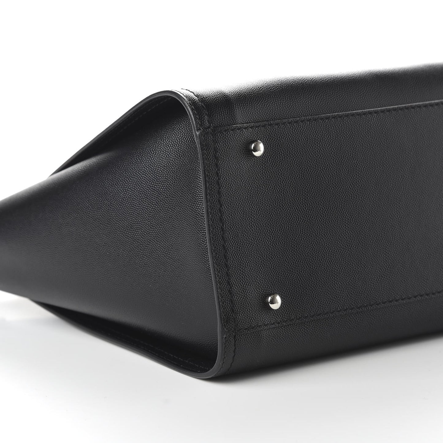 Caviar Small Studded Deauville Tote Black