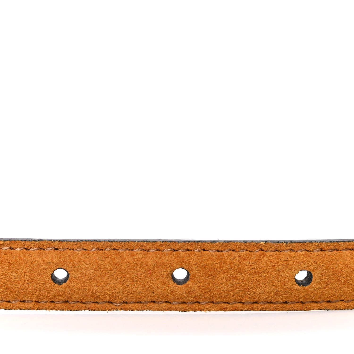 Gucci Suede Torchon Double G 15mm Belt  75 30 Vintage Sun Oil 3 of 5