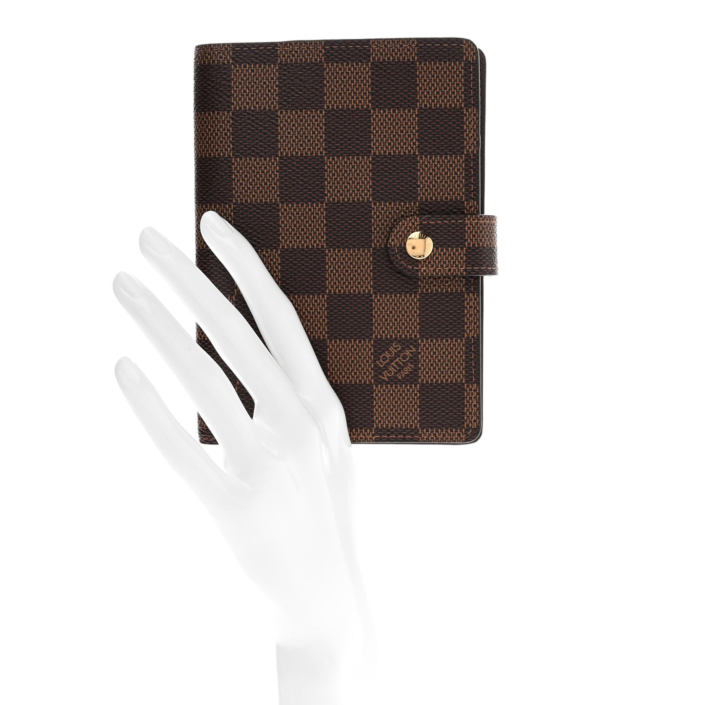 Damier Ebene Small Ring Agenda Cover