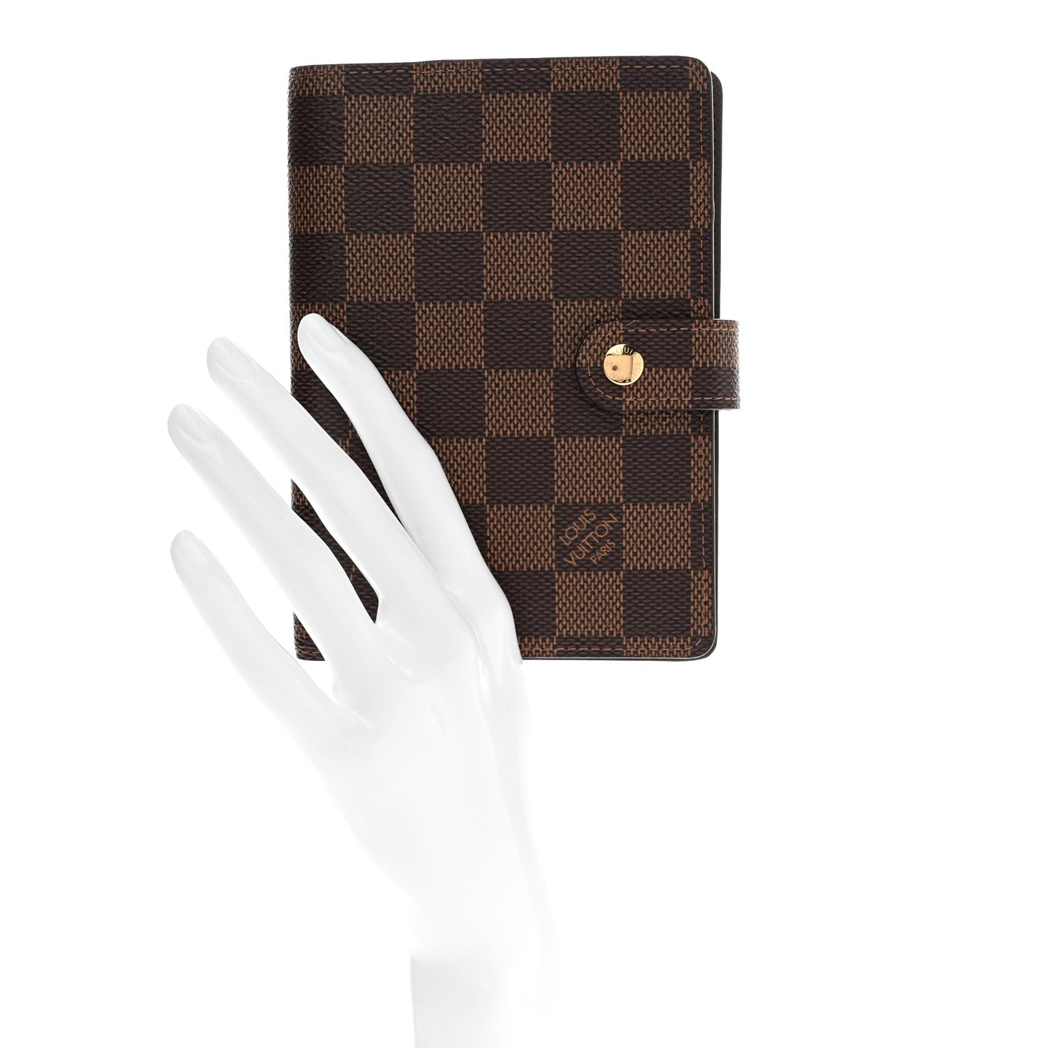 Louis Vuitton Damier Ebene Small Ring Agenda Cover 2 of 7