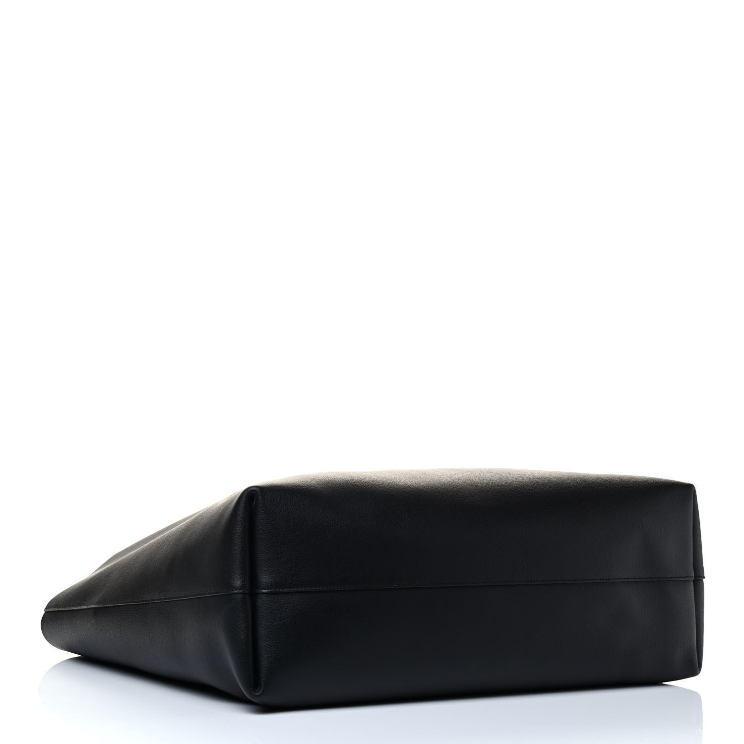 Saint Laurent Calfskin Large Shopping Tote Black 3 of 4