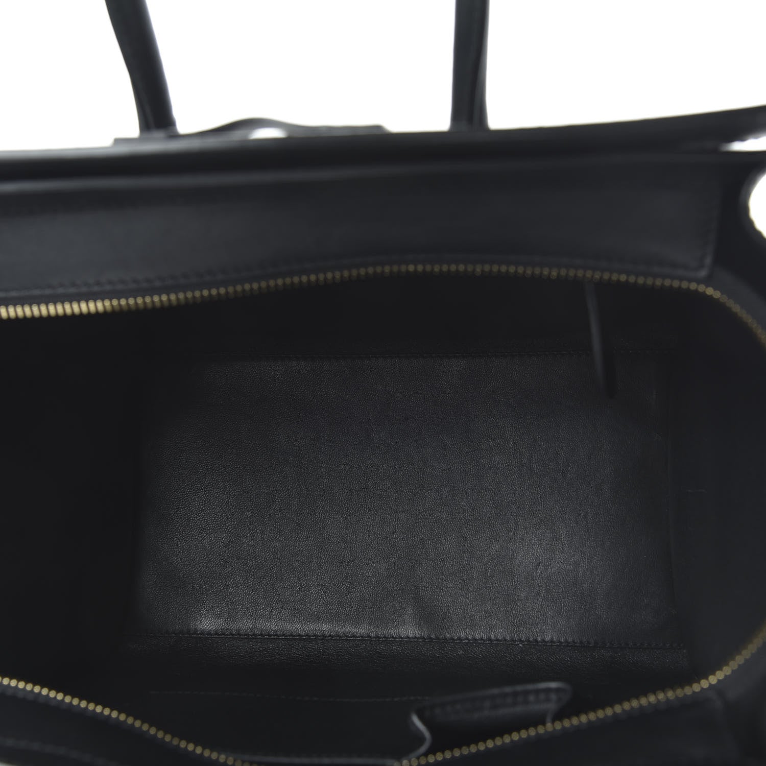 Celine Smooth Calfskin Mini Luggage Black 5 of 9