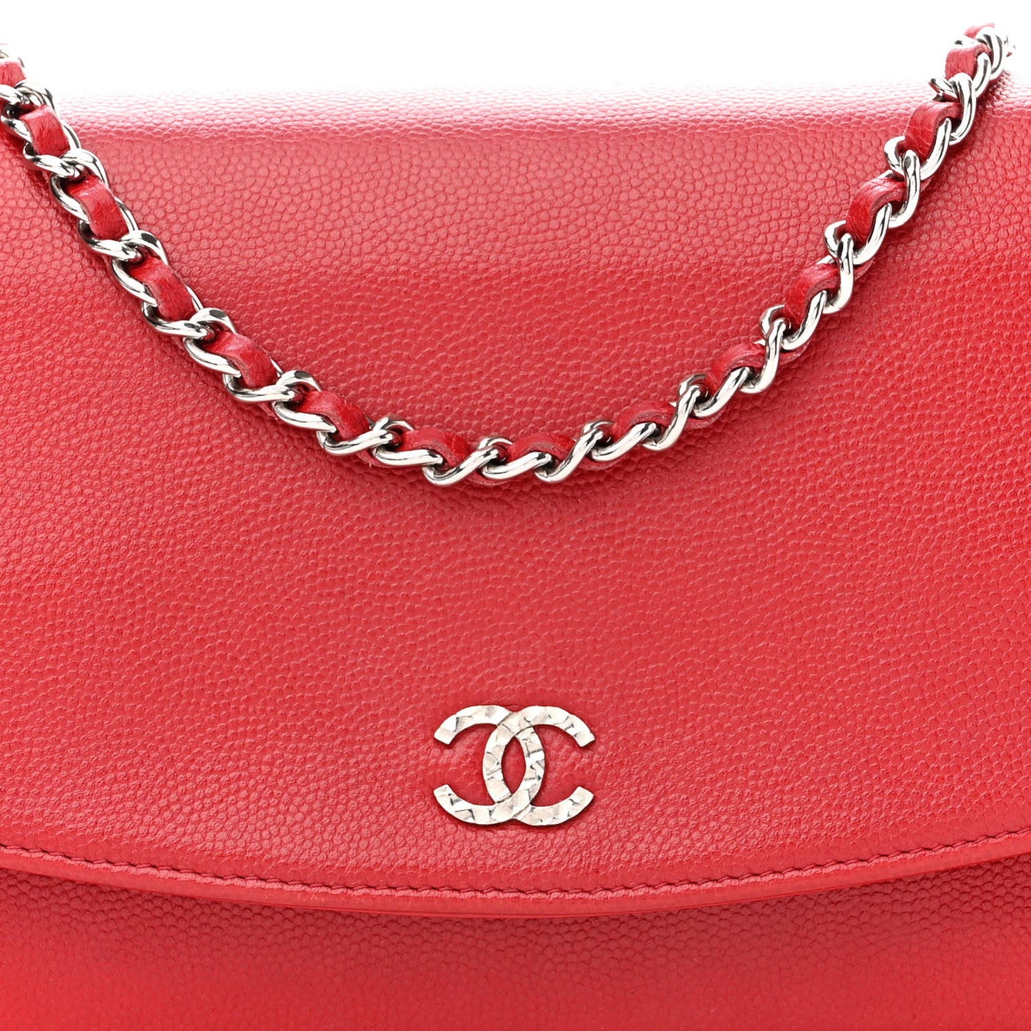 Caviar Sevruga Wallet on Chain WOC Red