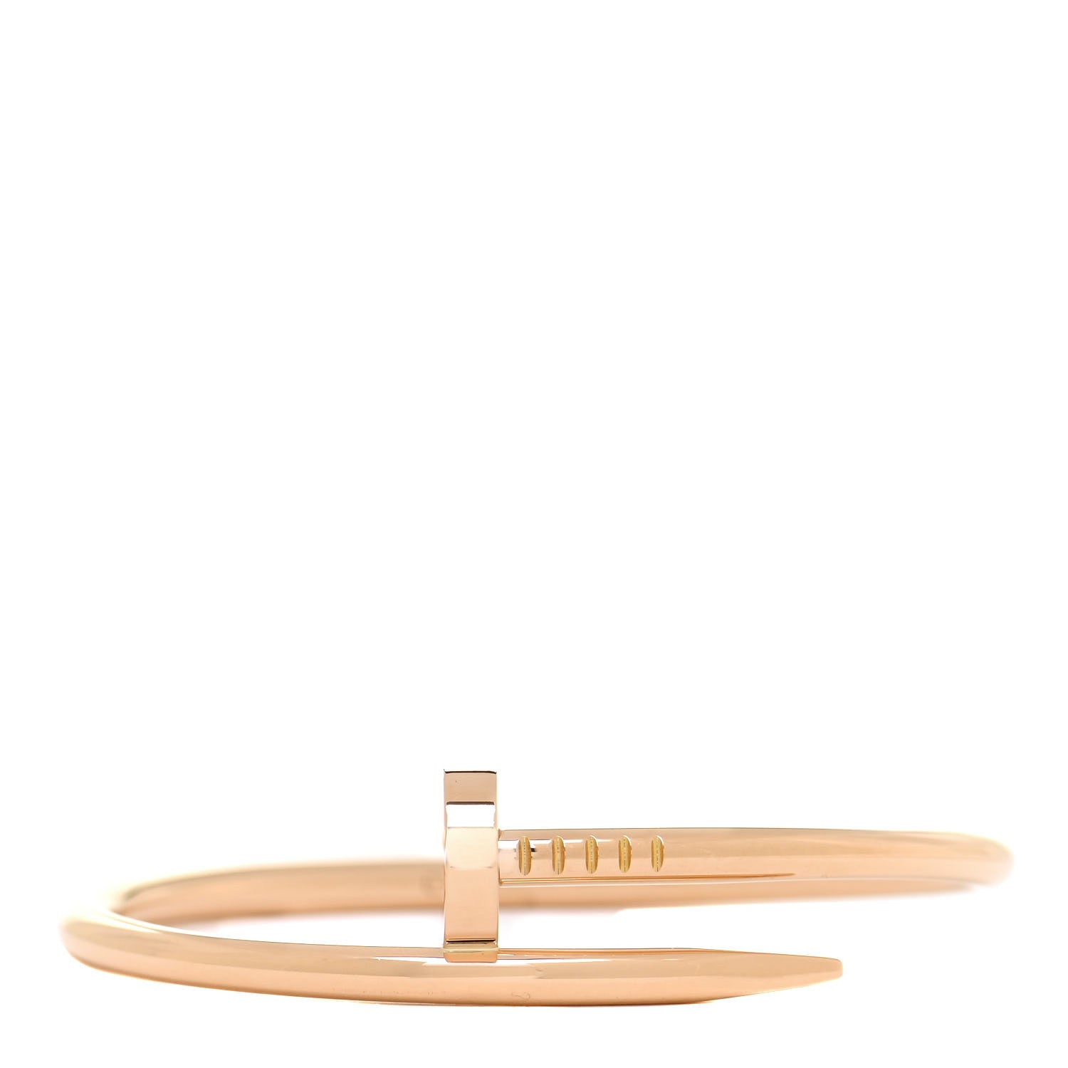 Cartier 18K Pink Gold Juste Un Clou Bracelet 15 1 of 5