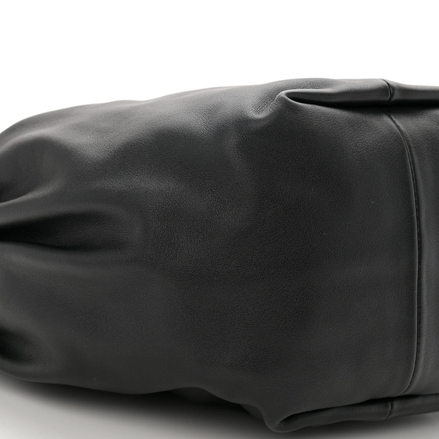 Calfskin Teen Double Knot Hobo Black