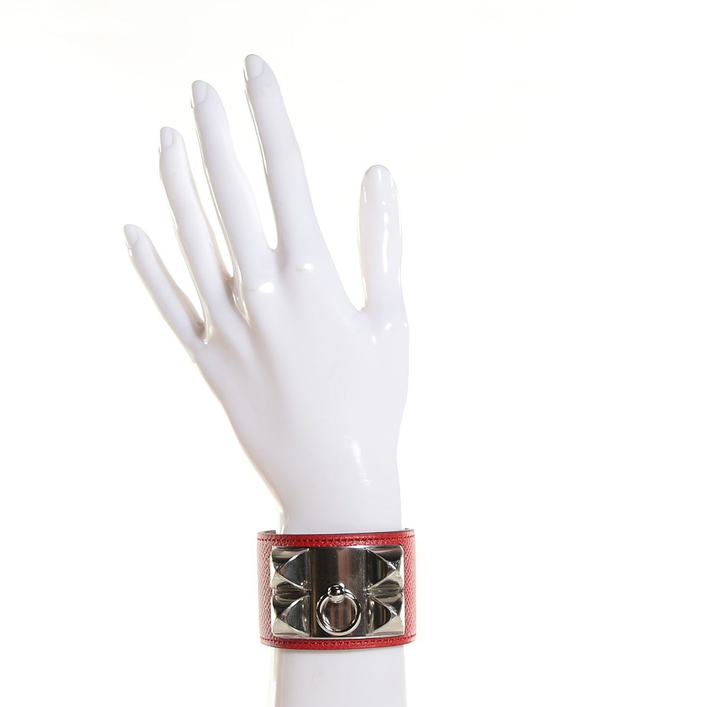 Epsom Collier De Chien CDC Bracelet S Rouge Casaque