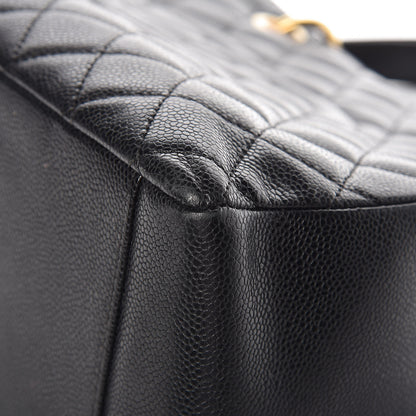 Chanel Caviar Quilted Grand Shopping Tote GST Black 11 of 16
