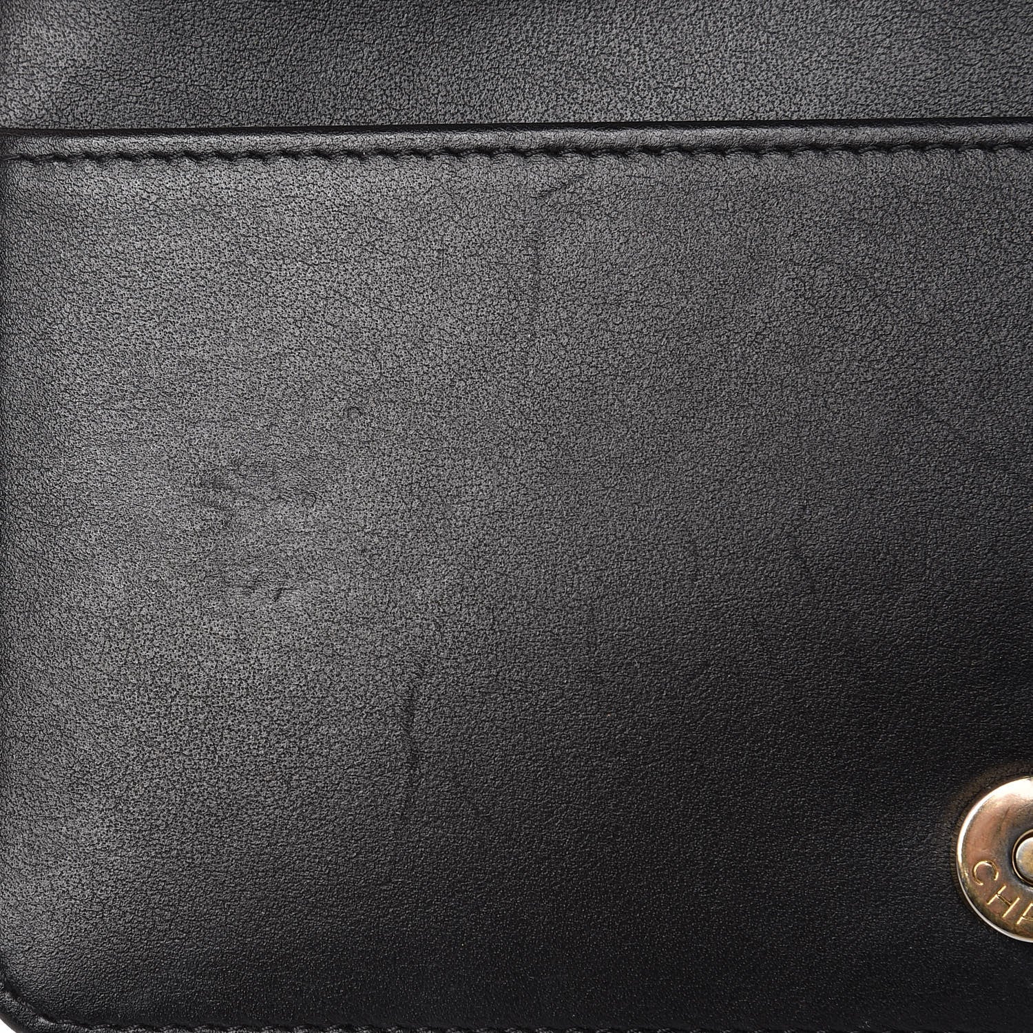 Chanel Caviar Quilted Boy Wallet On Chain WOC Black 11 of 13