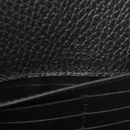Gucci Calfskin Mini GG Marmont Chain Wallet Black 6 of 9