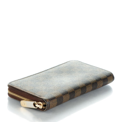 Louis Vuitton Damier Ebene Zippy Wallet 4 of 8