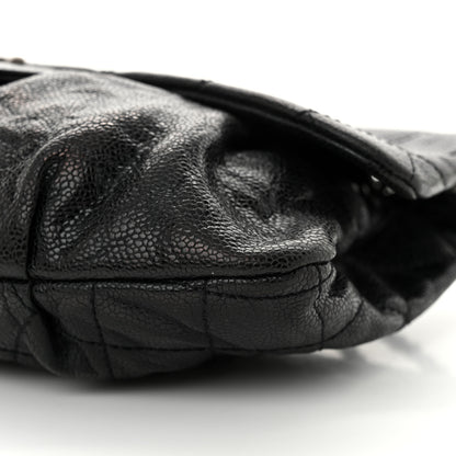 Chanel Caviar Quilted Medium Elastic Flap Black 10 of 10