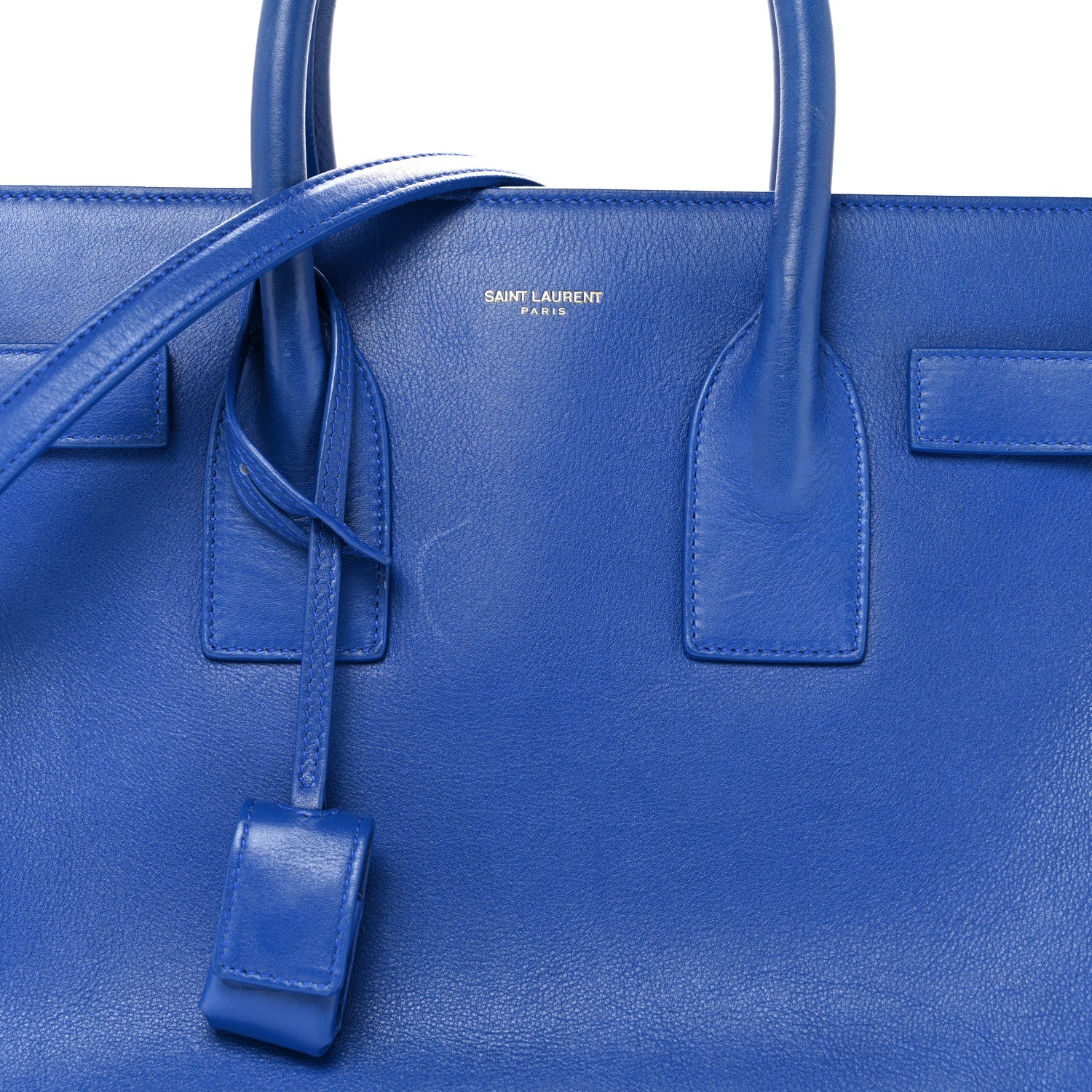 Saint Laurent Calfskin Small Sac De Jour Outremer 9 of 17