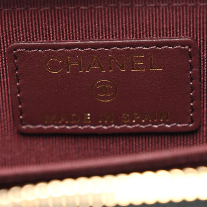 Chanel Caviar Quilted Zip Coin Purse Black 6 of 8