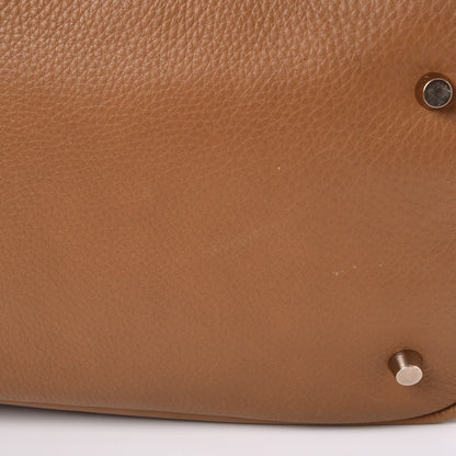 Burberry Grainy Calfskin Large Ashby Hobo Sand 15 of 15