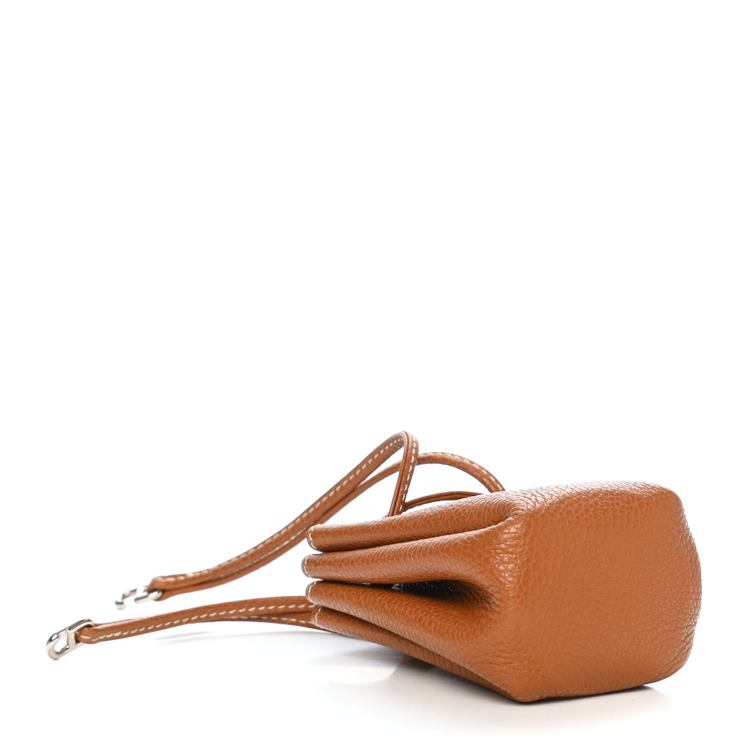 Hermes Taurillon Clemence Vespa Pouch Gold 6 of 6