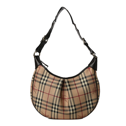 Burberry Haymarket Check Hobo 1 of 15