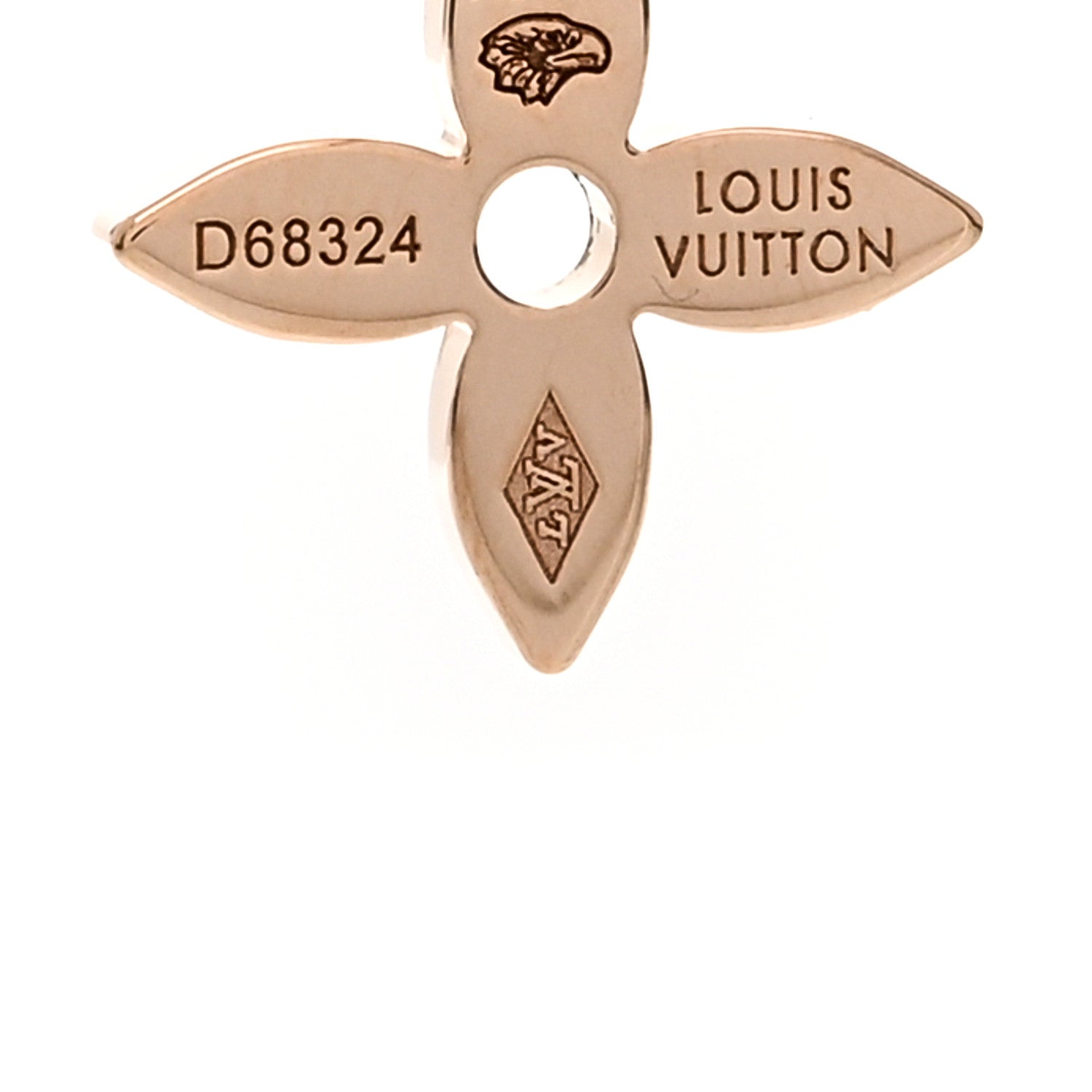 Louis Vuitton 18K Pink Gold Diamond Idylle Blossom Stud Earrings 4 of 5