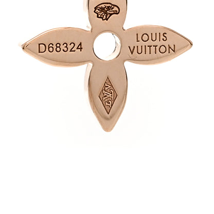 Louis Vuitton 18K Pink Gold Diamond Idylle Blossom Stud Earrings 4 of 5
