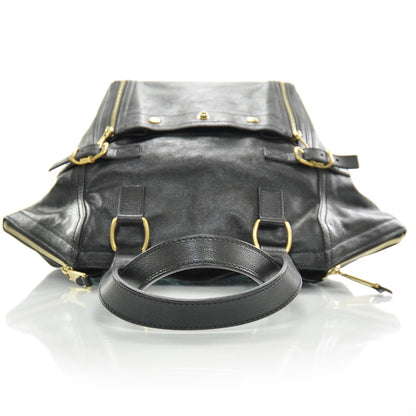 Saint Laurent Leather Medium Downtown Tote Black 5 of 9