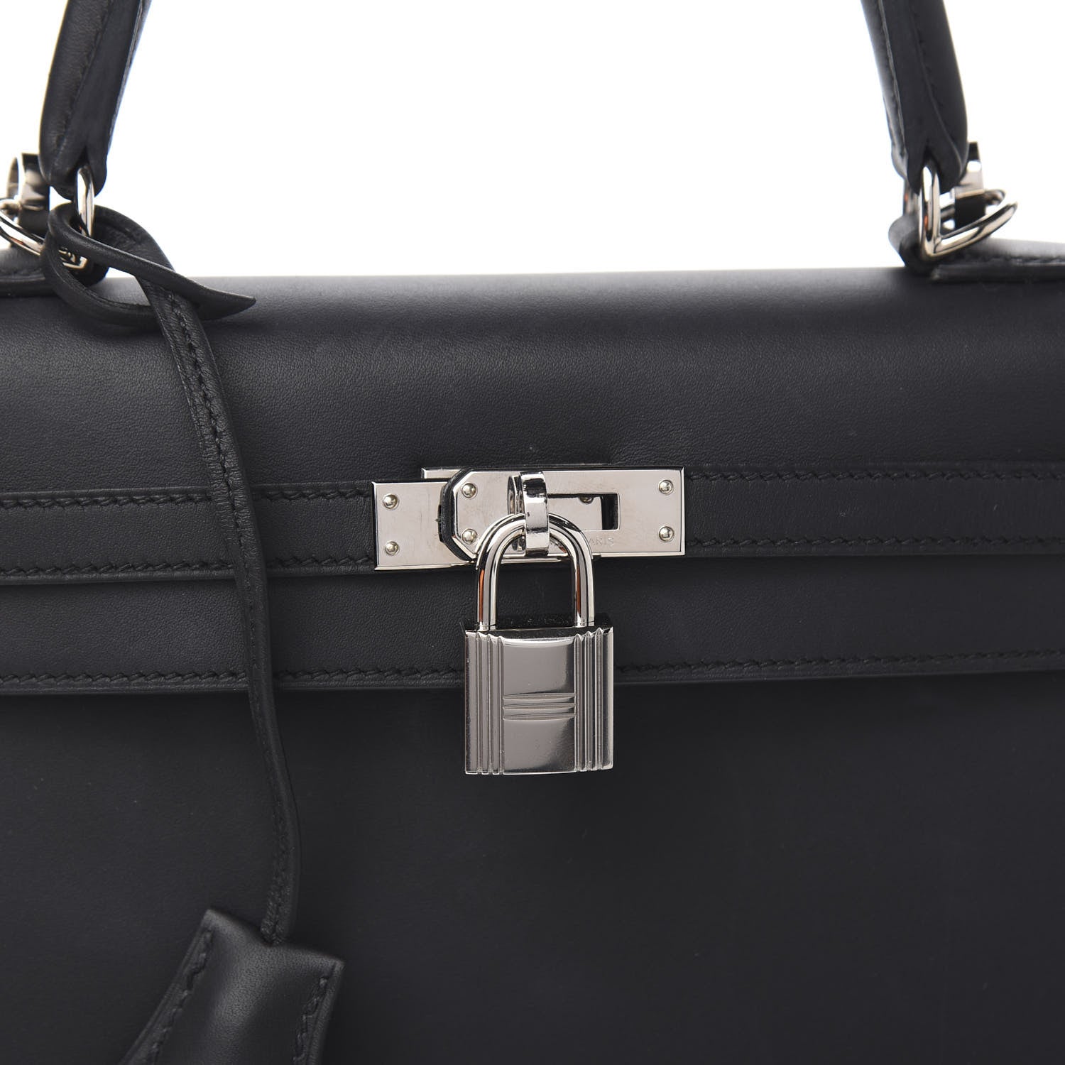 Hermes Sombrero Kelly Sellier 25 Black 11 of 12