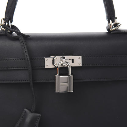 Hermes Sombrero Kelly Sellier 25 Black 11 of 12
