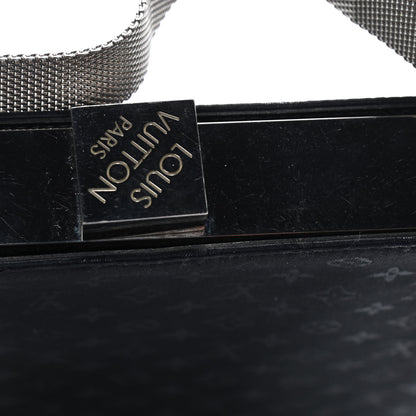 Louis Vuitton Satin Monogram Ange GM Black 7 of 10