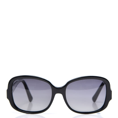 Prada Acetate Sunglasses SPR 17N Black 2 of 8