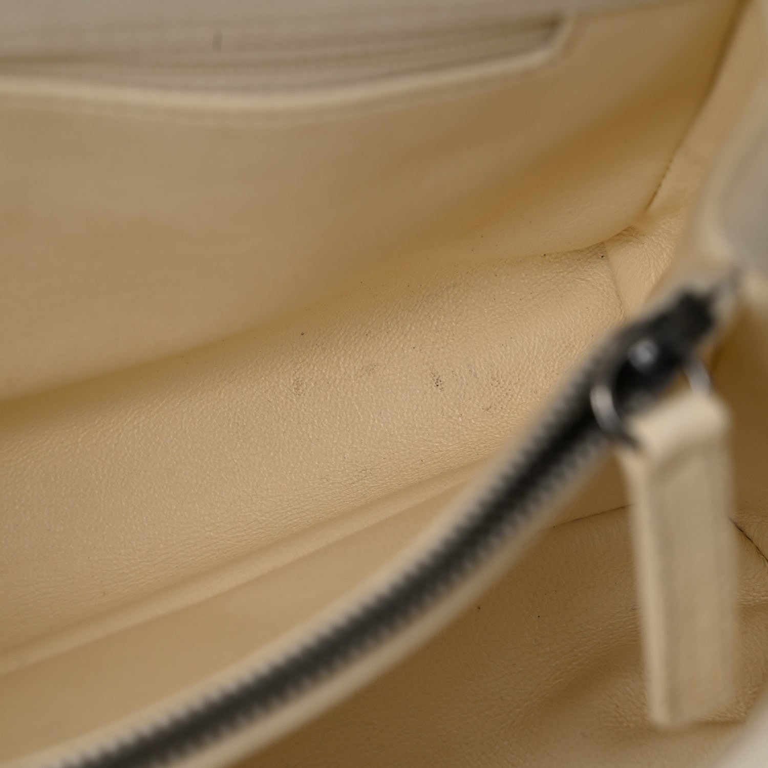 Chanel Caviar Lizard Quilted Small Coco Handle Flap Ivory 10 of 24