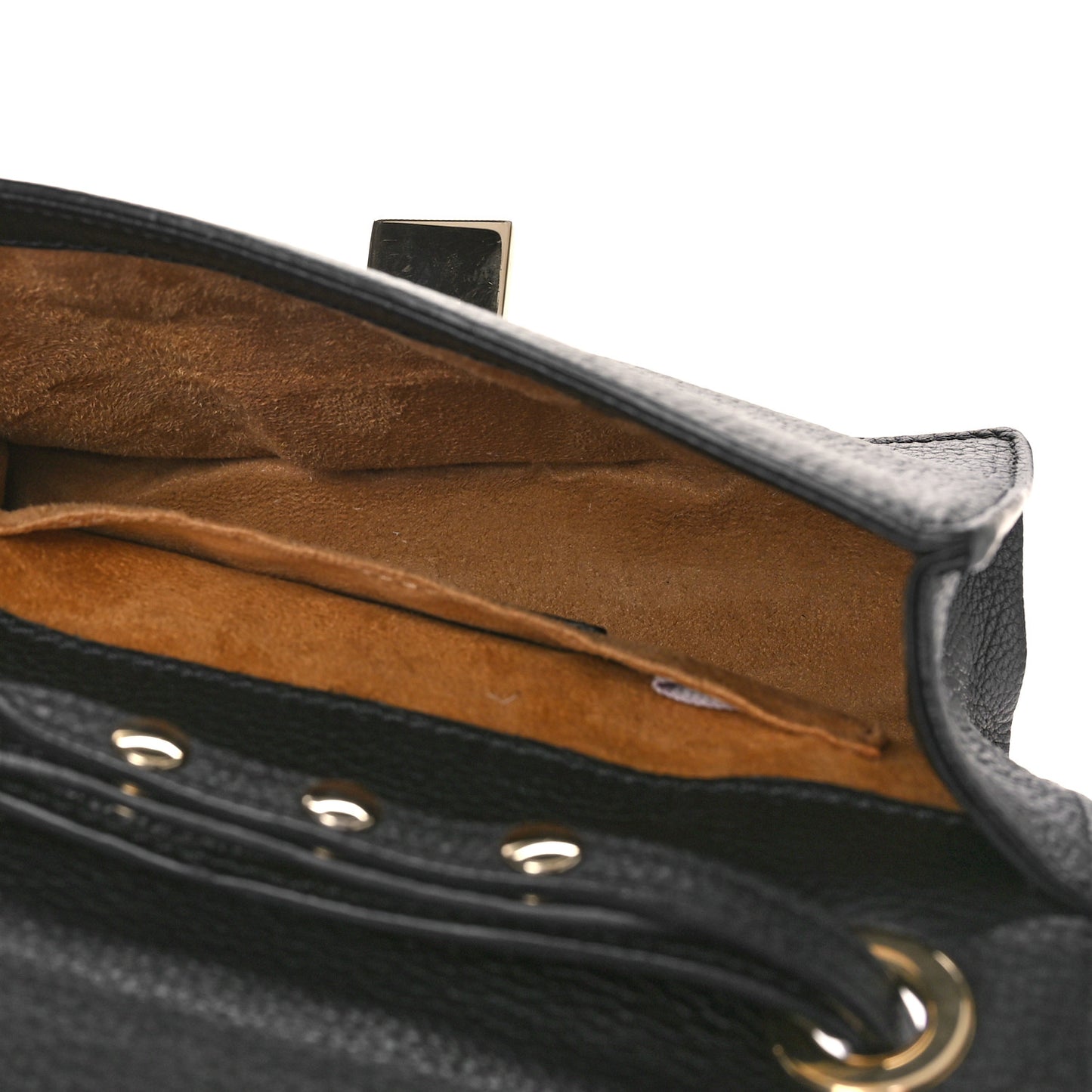 Grainy Pebbled Rebel Crossbody Bag Black