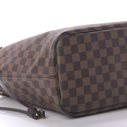 Louis Vuitton Damier Ebene Neverfull MM 6 of 9