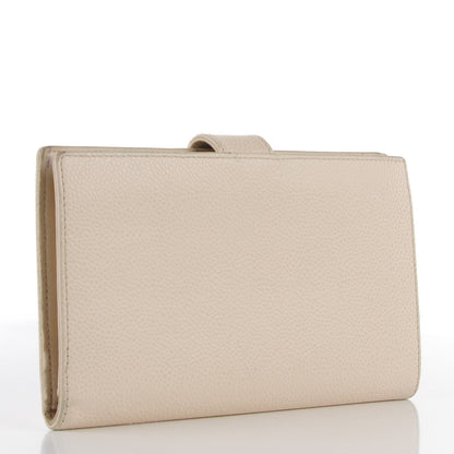 Chanel Caviar CC French Wallet White 3 of 8
