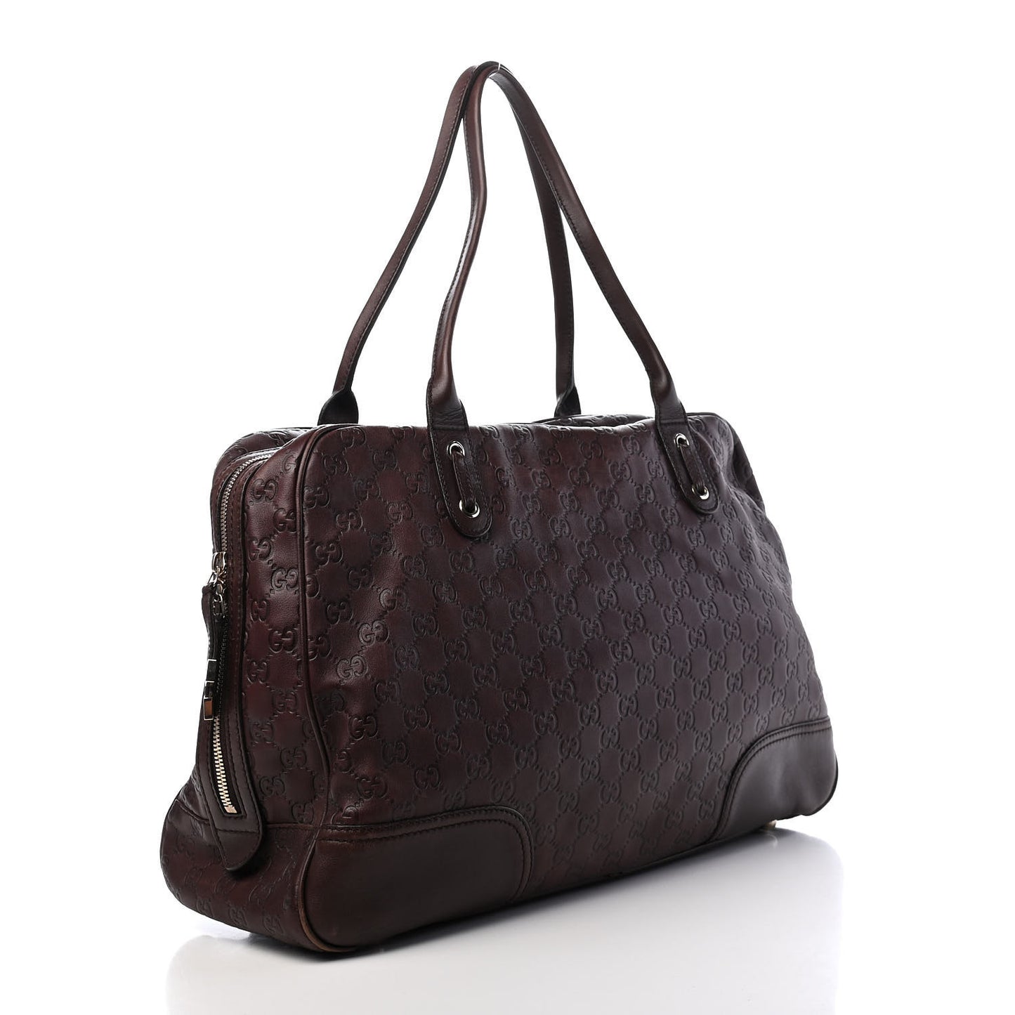 Guccissima Large Princy Tote Brown