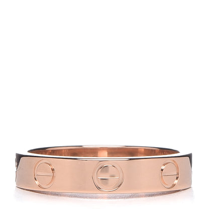 Cartier 18K Pink Gold 3.5mm LOVE Wedding Band Ring 49 5 1 of 6