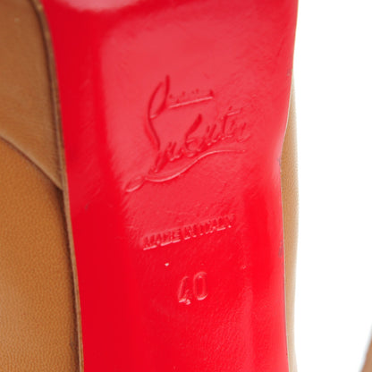 Christian Louboutin Kid Bianca 140 Pumps 40 Nude 6 of 13