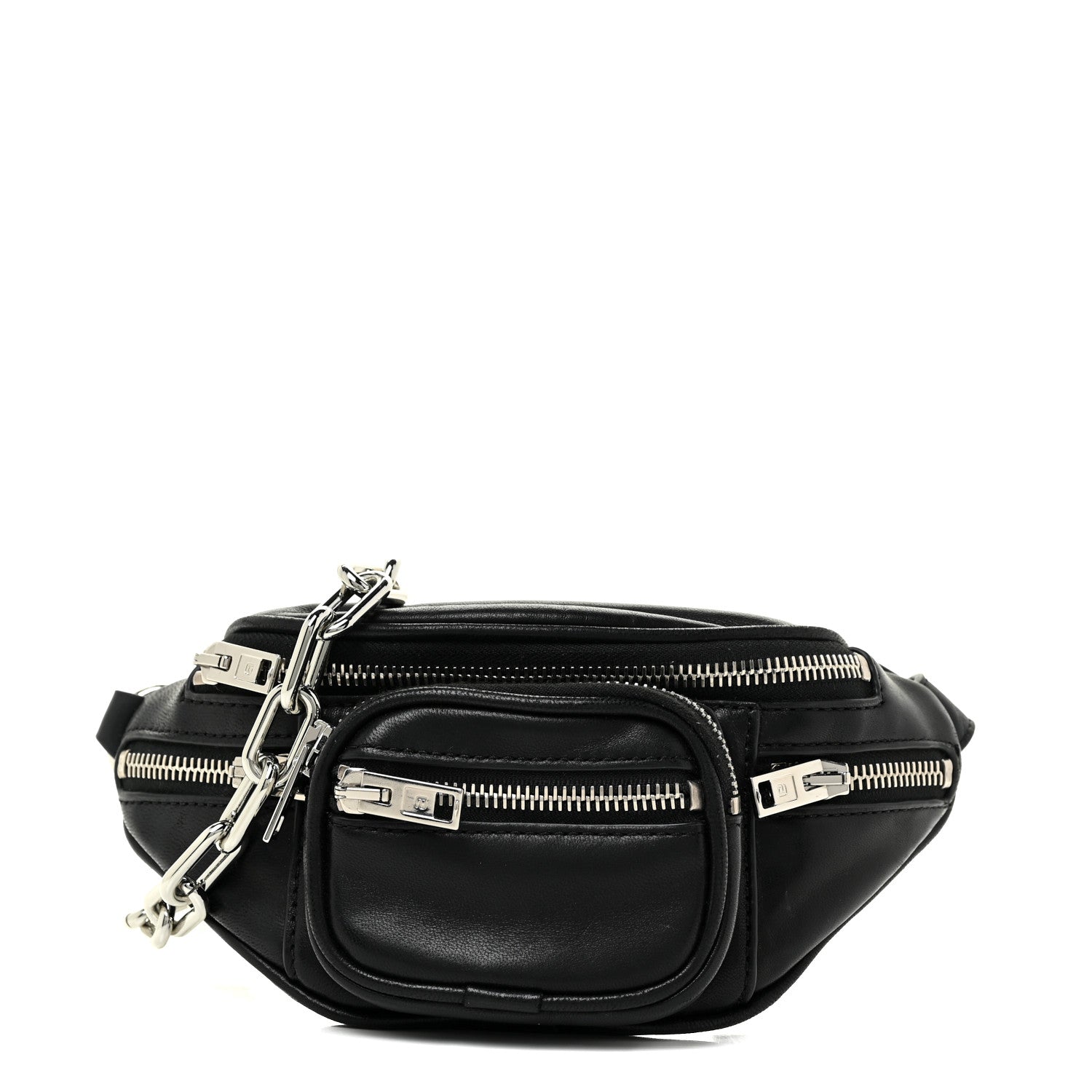 Alexander Wang Lambskin Mini Attica Belt Bag Black 1 of 15
