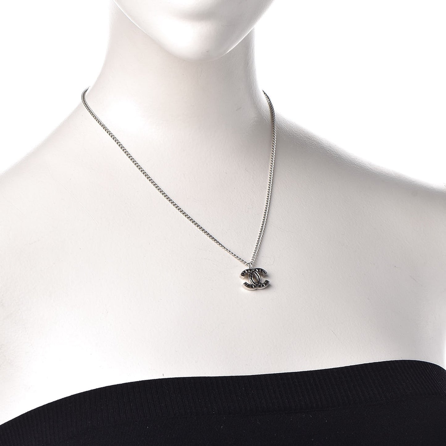 CC Necklace Silver