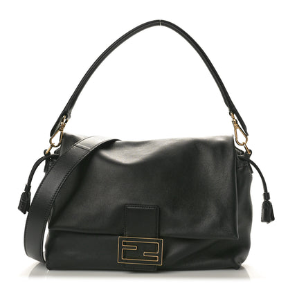 Fendi Nappa Medium Mamma Baguette Black 1 of 10