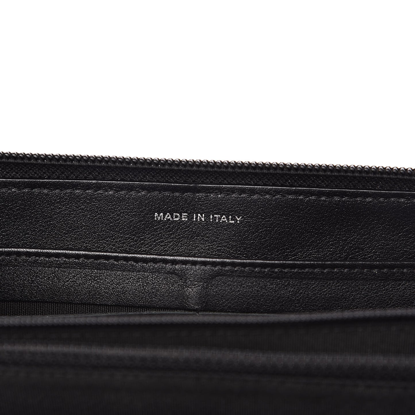 Caviar Timeless CC Zip Around Wallet Black