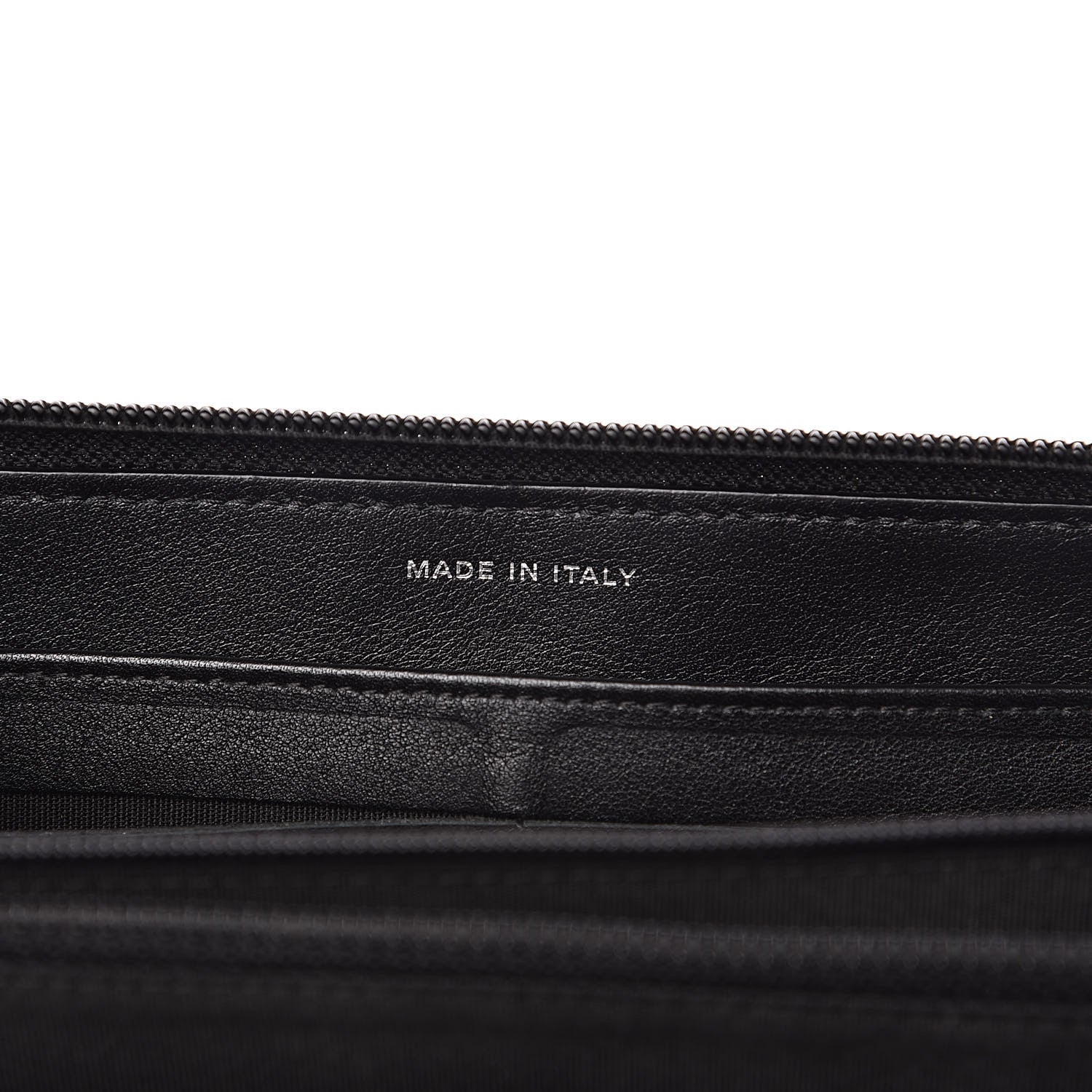 Chanel Caviar Timeless CC Zip Around Wallet Black 7 of 9