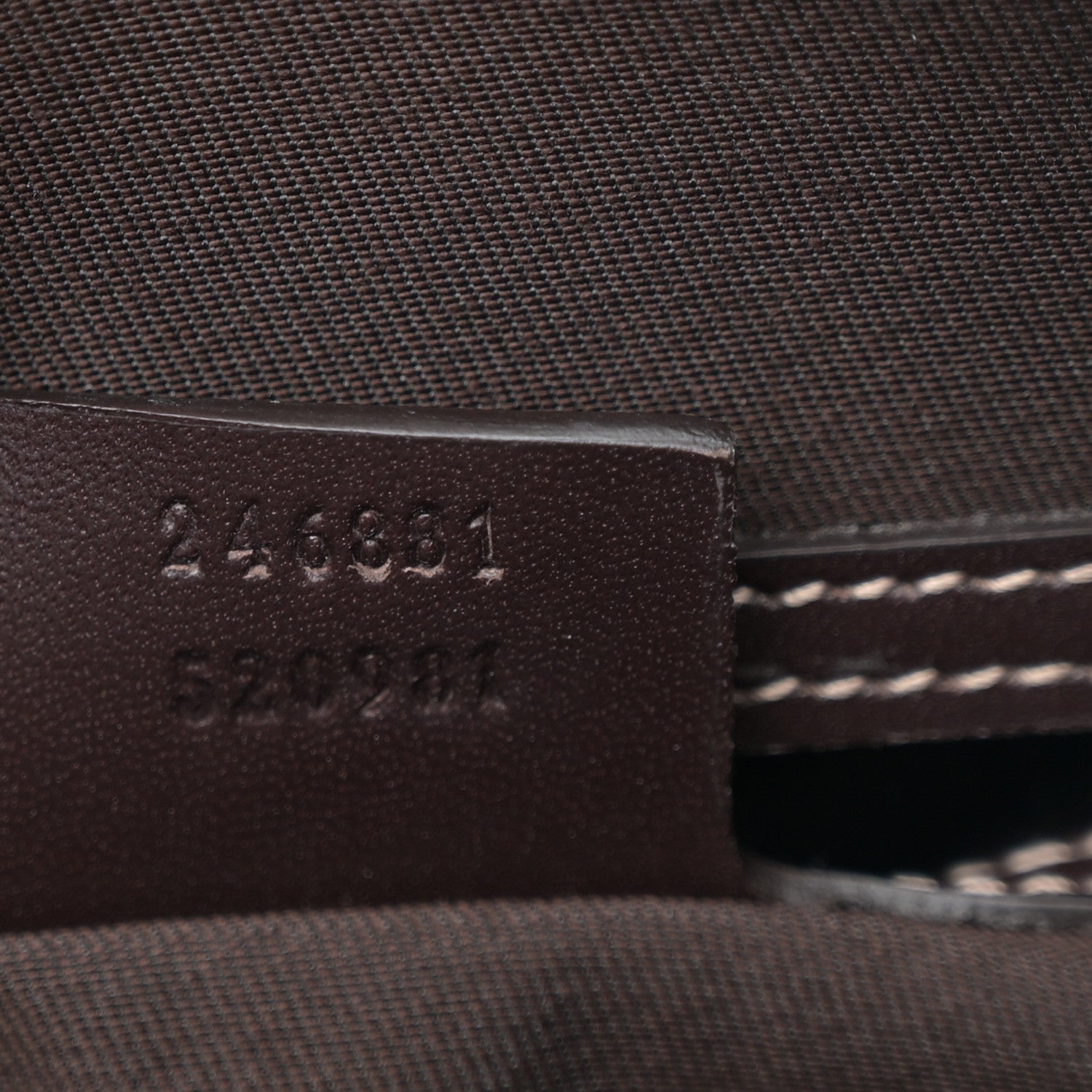 Gucci GG Plus Monogram Front Pocket Messenger Dark Brown 7 of 10
