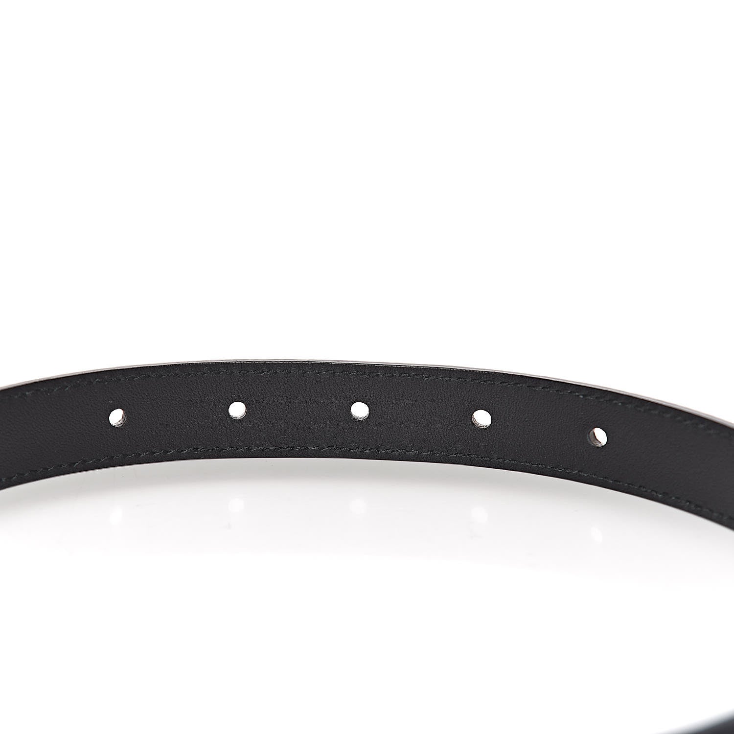 Gucci Calfskin Double G 20mm Belt 85 34 Black 6 of 6